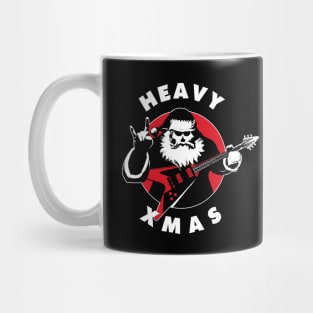 Heavy Xmax | Guitarist Santa Claus Mug
